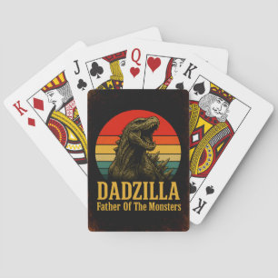 Jeu De Cartes Dadzilla Père De La Fête des pères Des Monstres