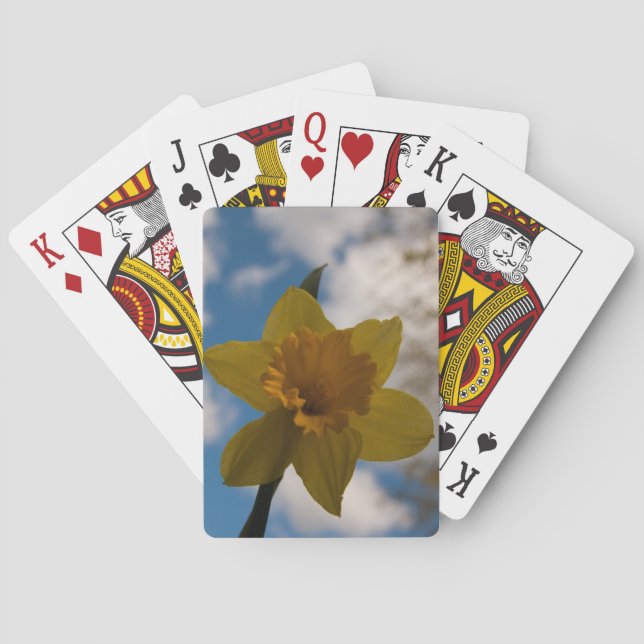 Jeu De Cartes Daffodique au printemps (dos)