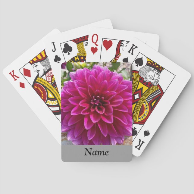 Jeu De Cartes Dahlia (dos)