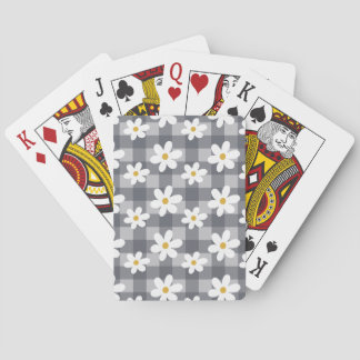 Jeu De Cartes Daisy Days Jouer des cartes - Black En vichy