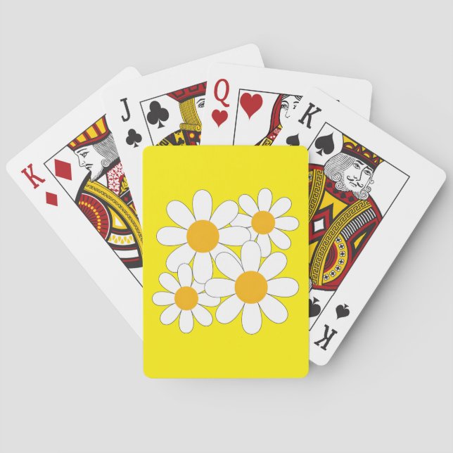 Jeu De Cartes Daisy Lumineuse et Audacieuse (dos)