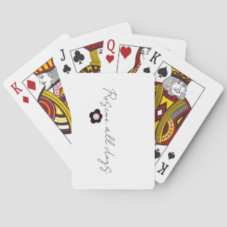 Jeu De Cartes Daisy Tattoo - Resue All Dogs