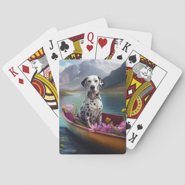 Jeu De Cartes Dalmatien à la pagaie : une aventure Pittoresque (dos)