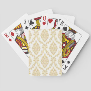 Jeu De Cartes Damas beige