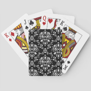Jeu De Cartes Damas noir et blanc