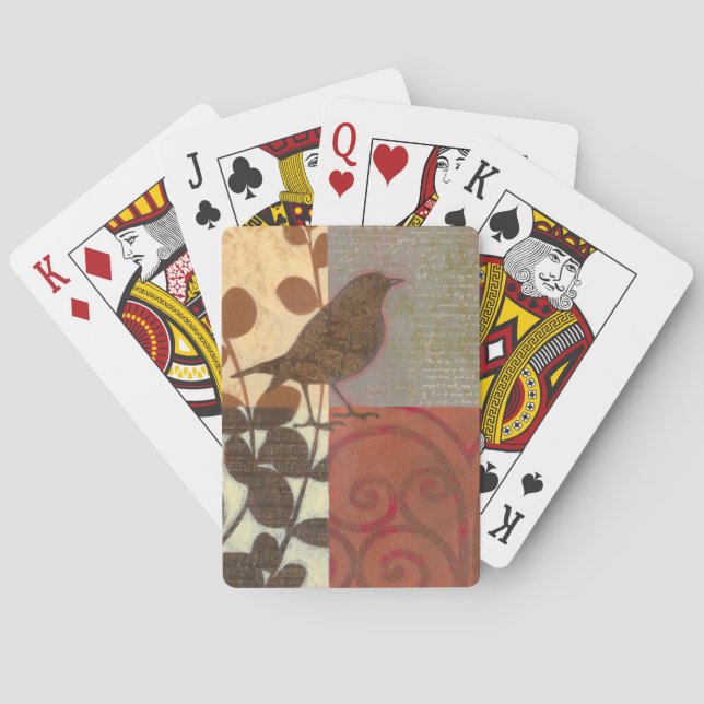 Jeu De Cartes Damask Sparrow (dos)