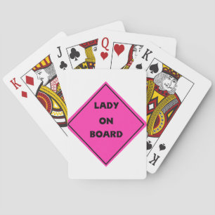 Jeu De Cartes Dame à bord