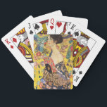 Jeu De Cartes Dame Gustav Klimt Avec Ventilateur<br><div class="desc">Dame Gustav Klimt Avec Ventilateur</div>