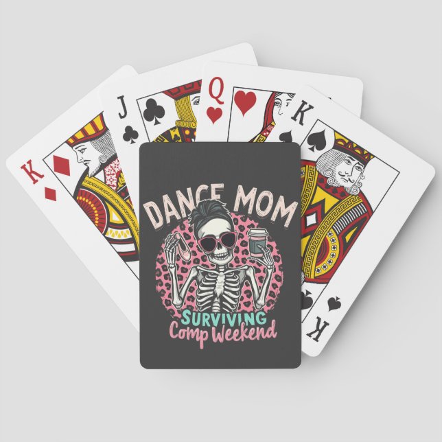 Jeu De Cartes Dance Maman Survie Comp Week-end (dos)