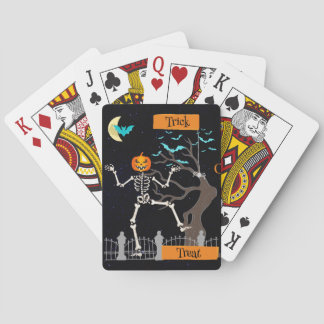 Jeu De Cartes Dancing Skeleton Halloween