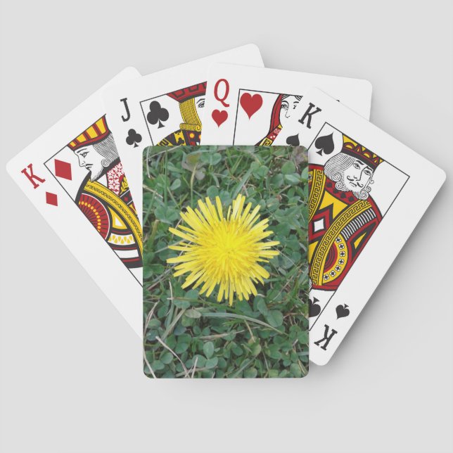 Jeu De Cartes Dandelion et Clovers Lucky (dos)