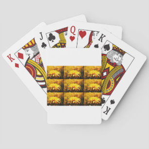 Jeu De Cartes Dandelion Fleurs Jaunes Vins Printemps