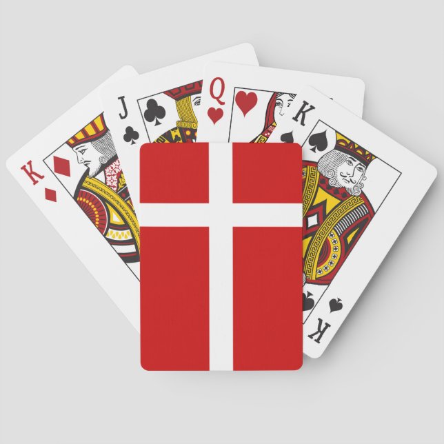 Jeu De Cartes Danemark (dos)