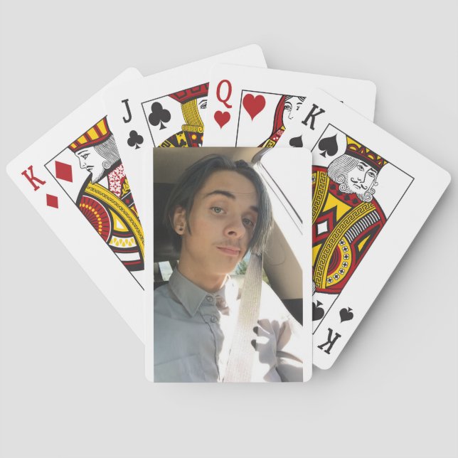 jeu de cartes d'ange léger en argent (dos)