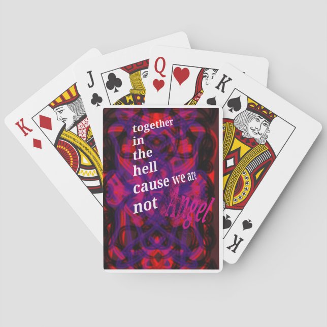 Jeu De Cartes Dans l'enfer  (dos)