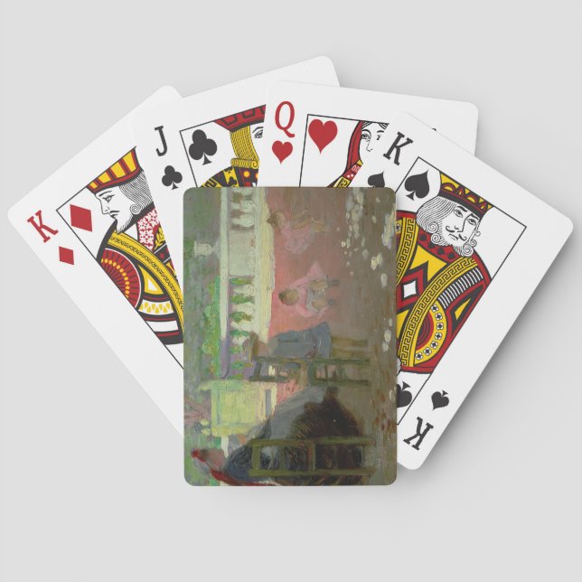 Jeu De Cartes Dans les jardins du Luxembourg (dos)