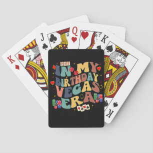 Jeu De Cartes Dans Mon Anniversaire Vegas Era Vacances Party Voy