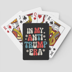 Jeu De Cartes Dans mon ère anti-Trump 2024 Anti-MAGA Anti Republ