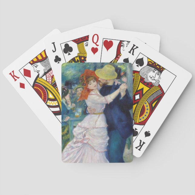 Jeu De Cartes Danse à Bougival de Pierre-Auguste Renoir (dos)