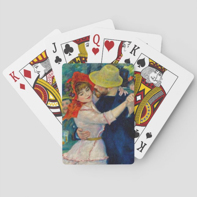 Jeu De Cartes Danse à Bougival Pierre Renoir (dos)