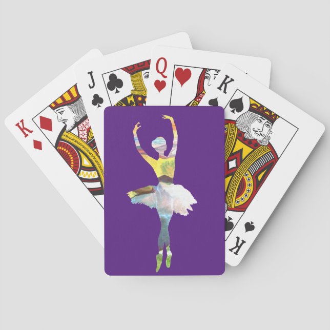 Jeu De Cartes Danse de ballet de ballerine  (dos)