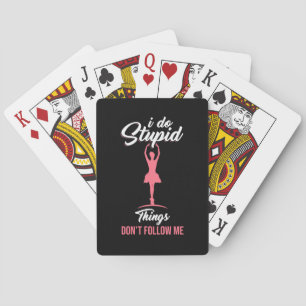 Jeu De Cartes Danseur de ballet ne me suivez pas