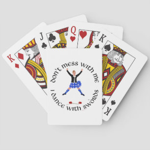 Jeu De Cartes Danseuse des Highlands Ne Me Cherchez Pas