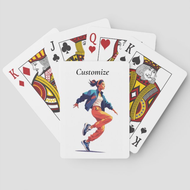 Jeu De Cartes Danseuse Hip hop Thunder_Cove (dos)