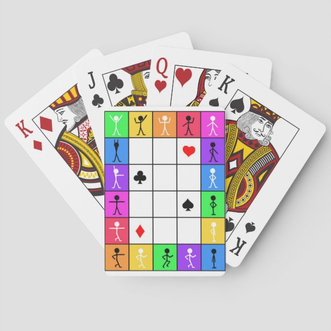 Jeu De Cartes Dansons (dos)