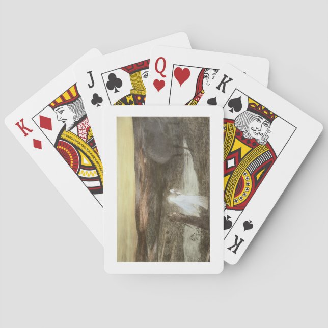 Jeu De Cartes Dante et Béatrice, de 'L'Estampe Moderne', publ (dos)