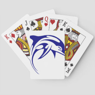 Jeu De Cartes Dauphin bleu