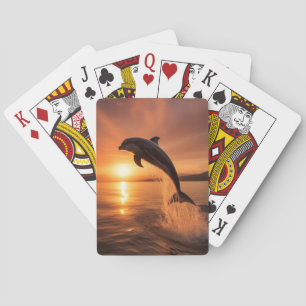 Jeu De Cartes Dauphin Soleil Couchant