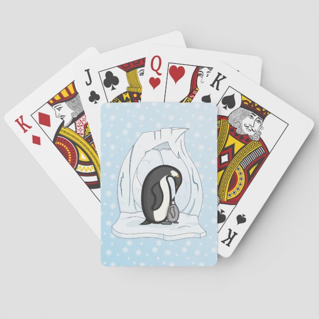 Jeu De Cartes Davin et Annie les Penguins Classic Playing Cards (dos)