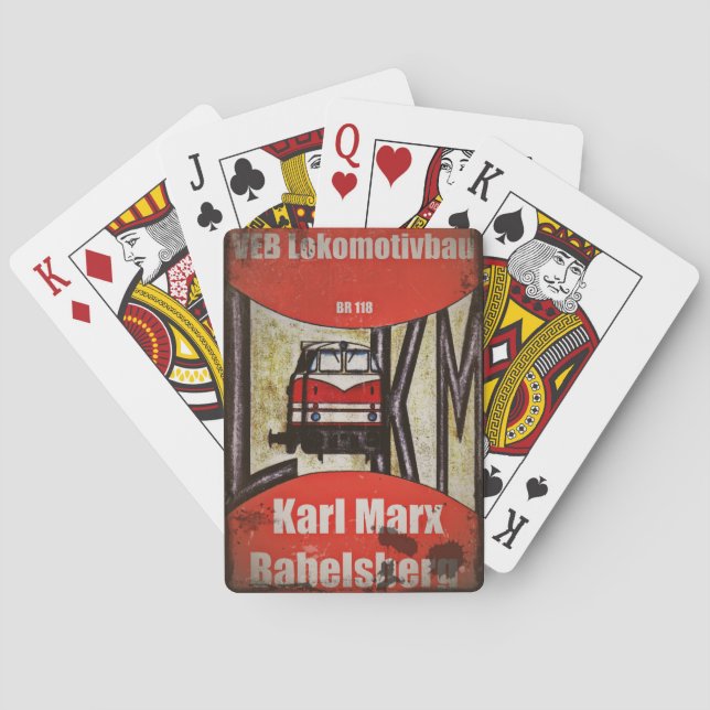 Jeu de cartes DDR Design (dos)