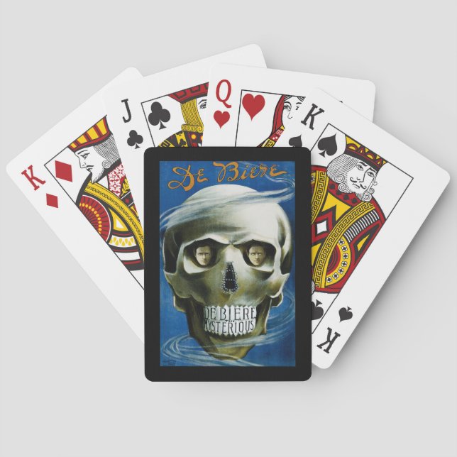 Jeu De Cartes De Biere le mystérieux (dos)