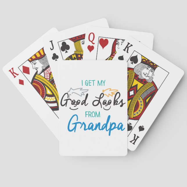 Jeu De Cartes De Grand-Père (dos)