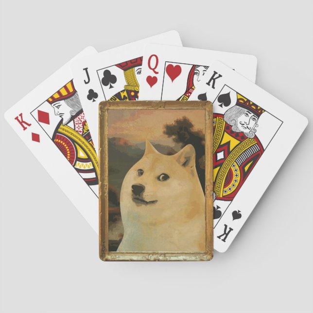 Jeu de cartes de jeu Doge Regal (dos)