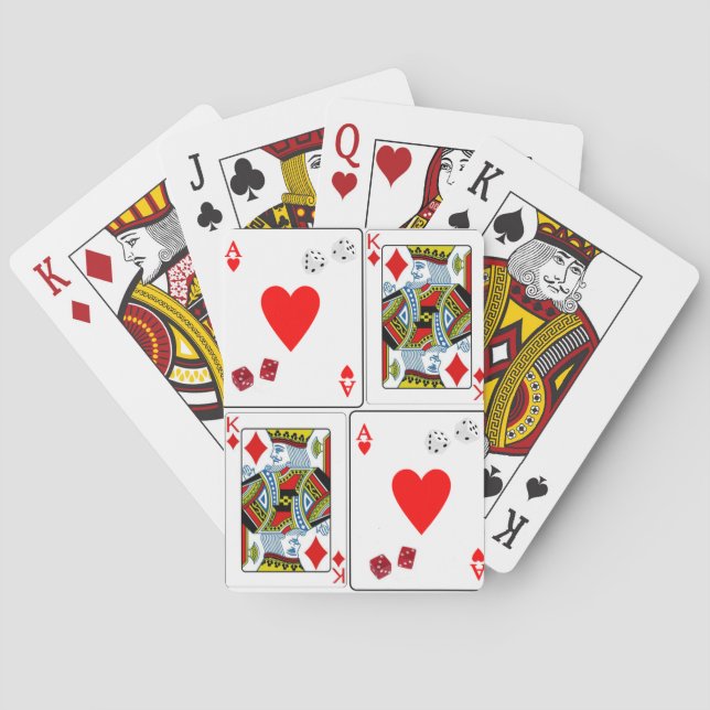 Jeu de cartes de la Fête des Pères (dos)
