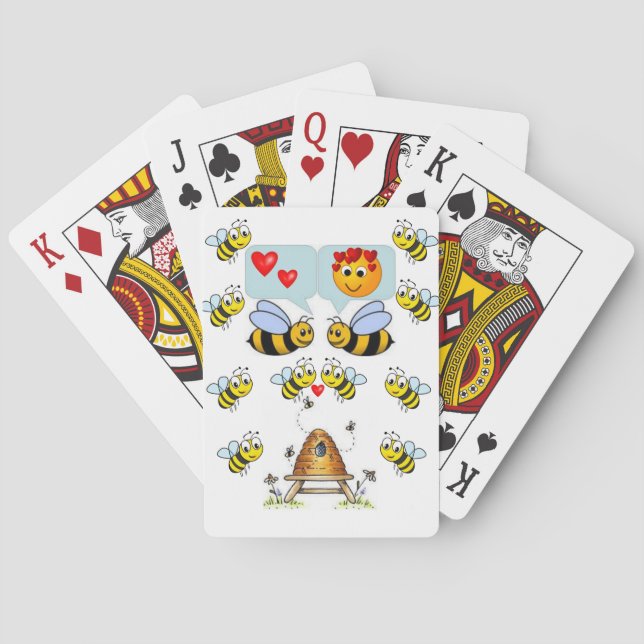 Jeu de cartes de la Saint-Valentin (dos)