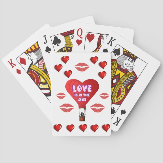 Jeu de cartes de la Saint-Valentin (dos)
