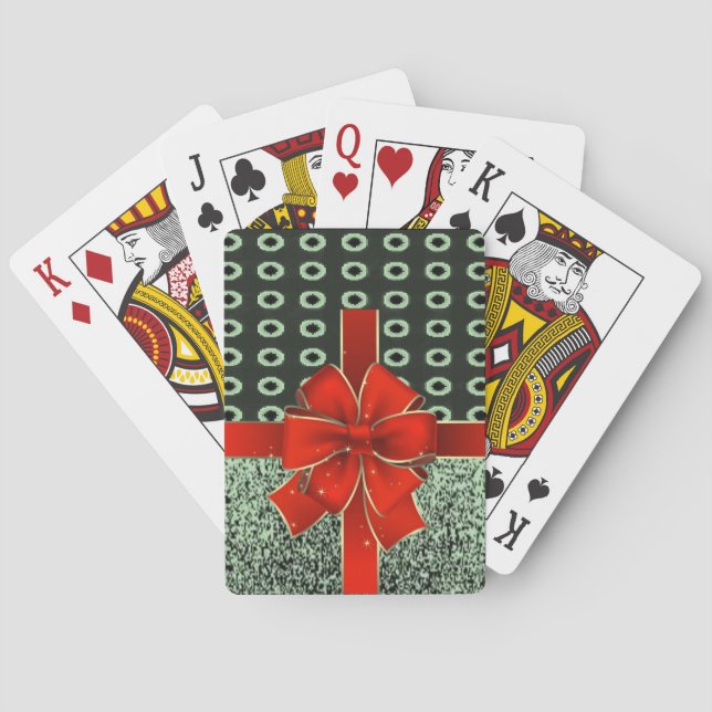 Jeu de cartes de Noël (dos)