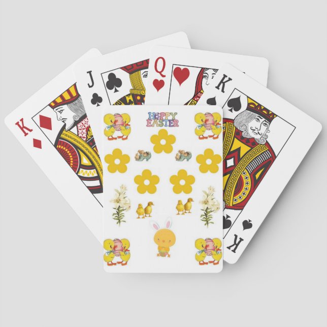 Jeu de cartes de Pâques (dos)