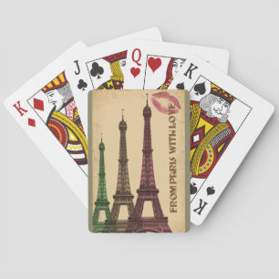 Jeu De Cartes De Paris avec amour