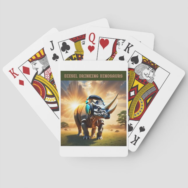 Jeu De Cartes De toute évidence un fan d'Elvis (dos)