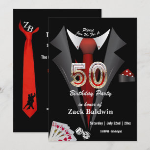 Jeu de cartes de Tuxedo 50e anniversaire
