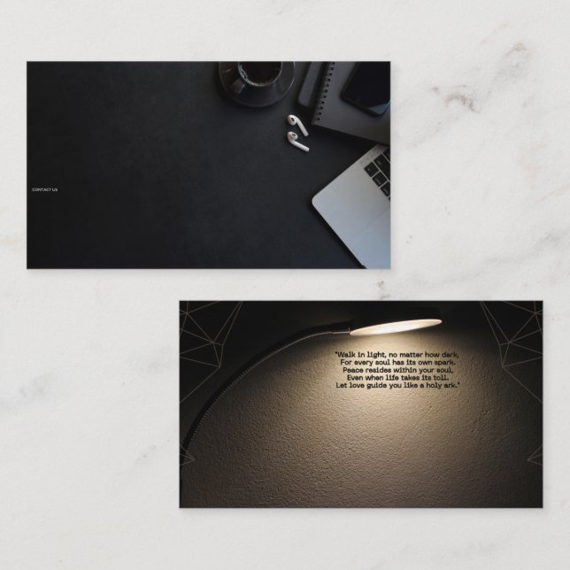 Jeu de cartes de visite 4 (Devant / Derrière)