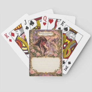 Jeu De Cartes Deck de signature de livre d'or de mariage démonia