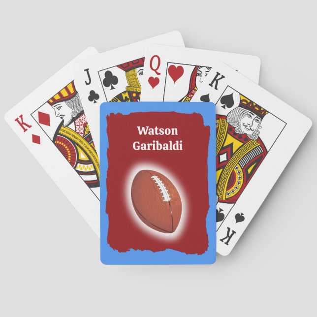 Jeu De Cartes Deck unique de fan de football  (dos)