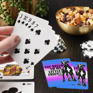 Jeu De Cartes Déclaration amusante de Grand Danois