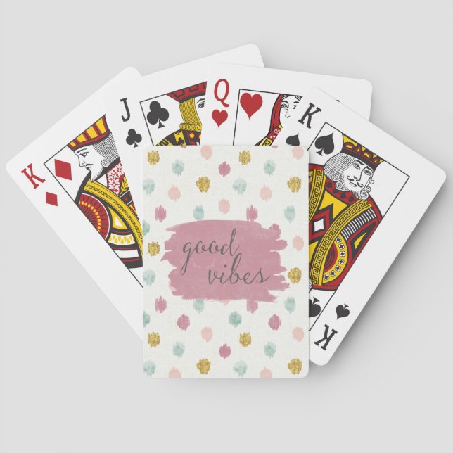 Jeu De Cartes Deco mou IV | Good Vibes (dos)